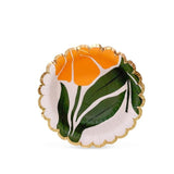 Prato Bowl Blosson, 15 cm, cor Laranja - 6un.