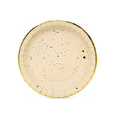 Prato Sobremesa Aura Gold, 18 cm - 6un.