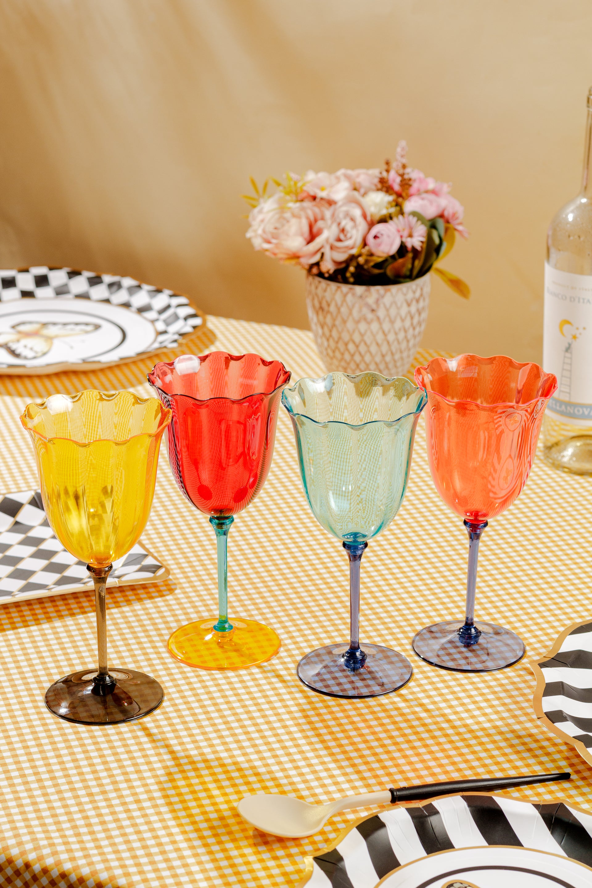Taça Vinho Lineare Glass 265 ml - 4un