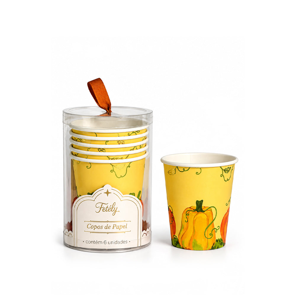 Copo Espirit d’Halloween, 207 ml (6un.)
