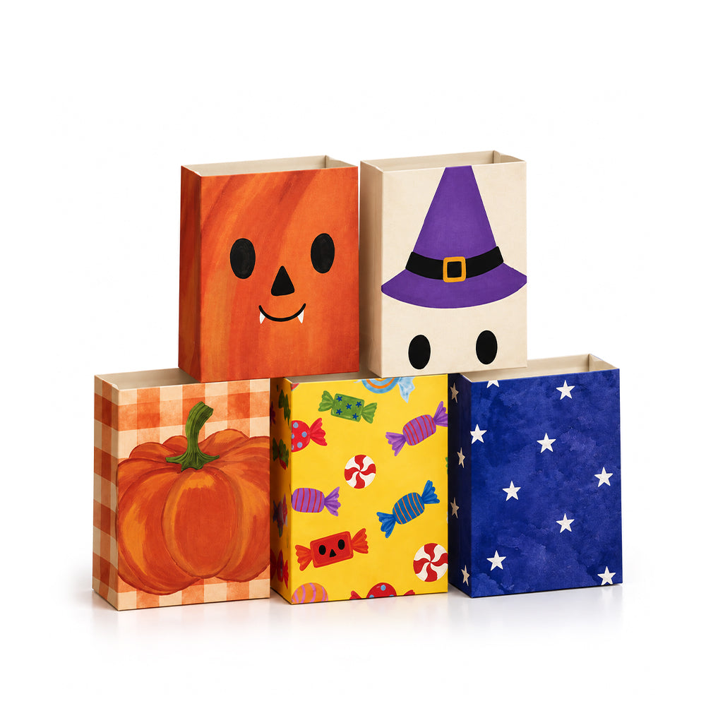 Sacola de Papel Espirit d’Halloween, 15 cm (6un.)